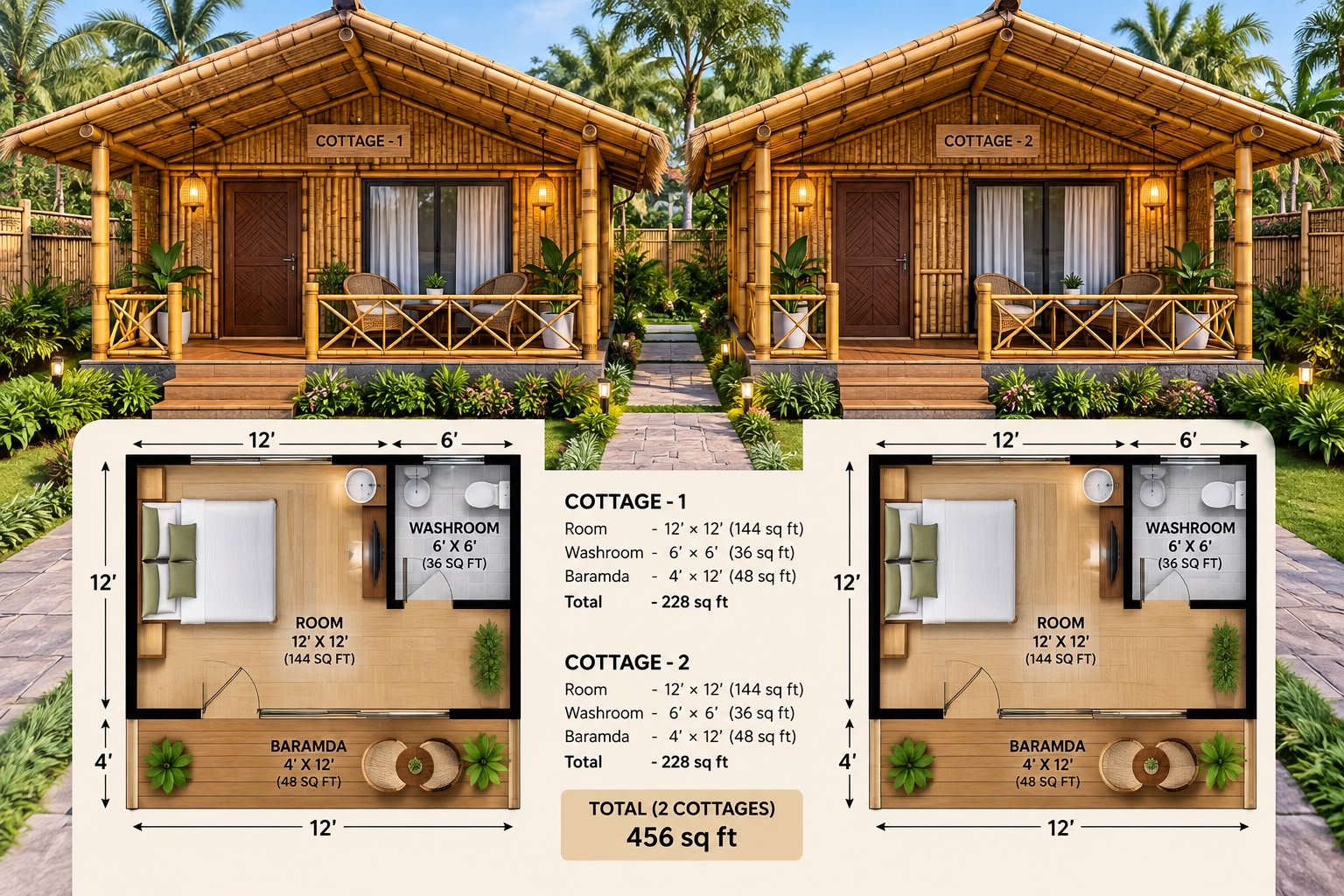 Bamboo Houses