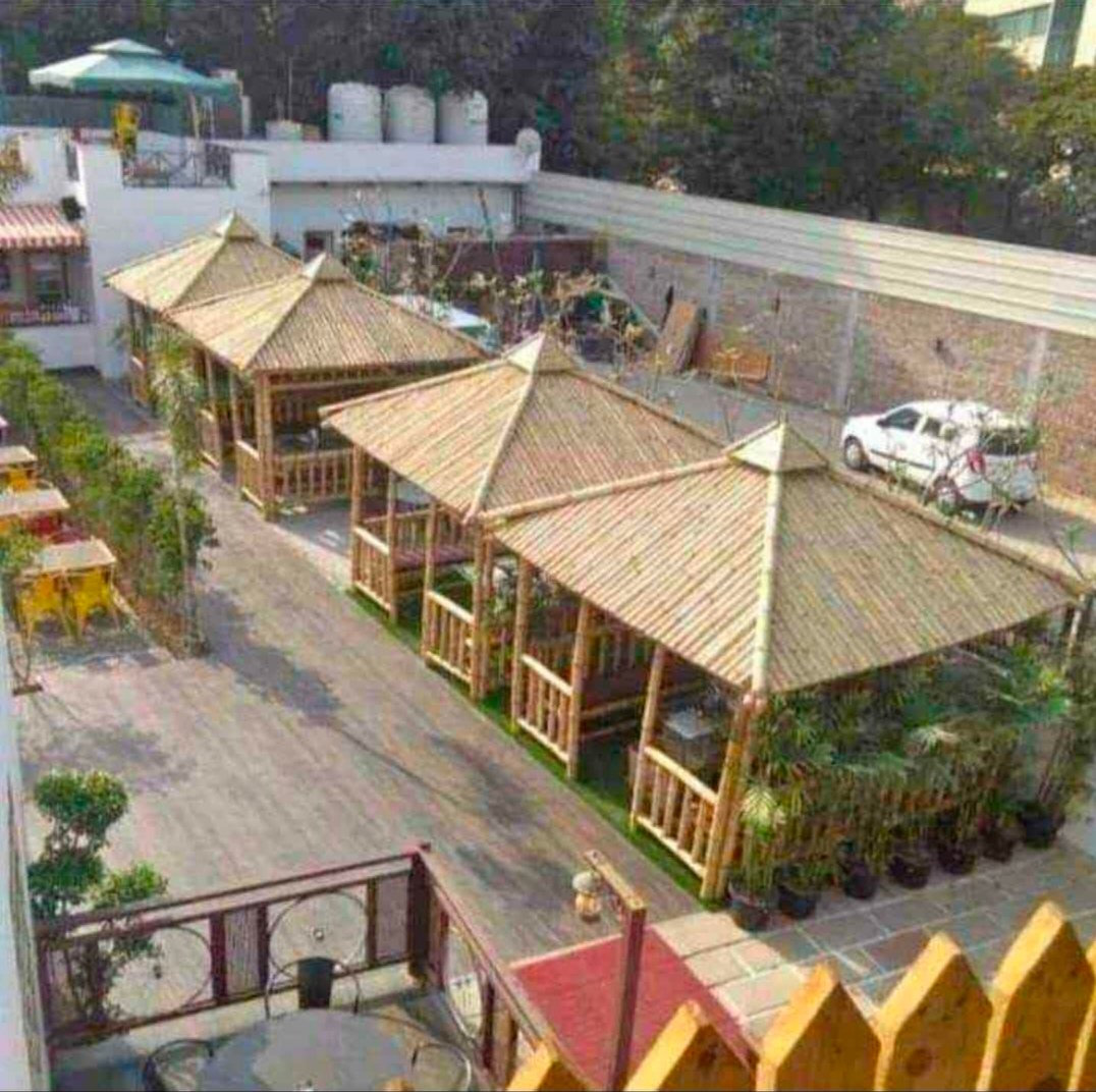 Modern Bamboo Pavilion